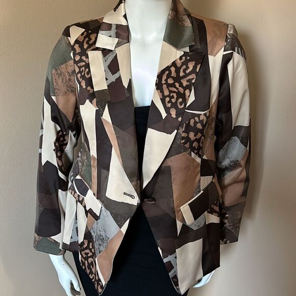 NWT International Concepts Suit Jacket/Blazer - Size 0X - Picture 7 of 13